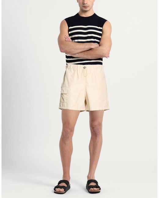 Howlin' By Morrison Natural Shorts & Bermuda Shorts Cotton, Nylon for men