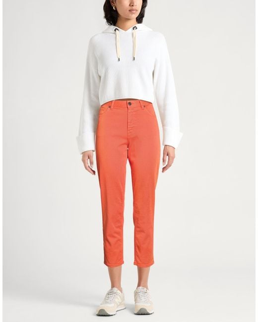 PT Torino Red Jeans Cotton, Elastomultiester, Elastane