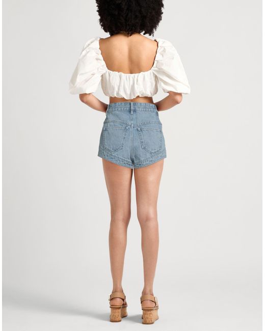 Isabel Marant Blue Jeansshorts