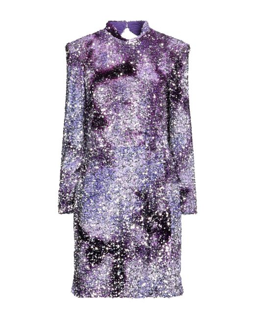 Boss Purple Mini Dress