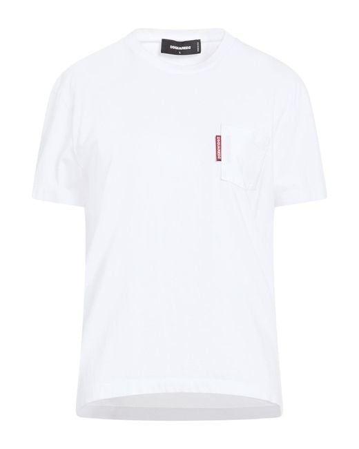 DSquared² White T-Shirts