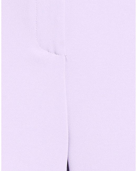 Pinko Purple Pants Polyester, Elastane