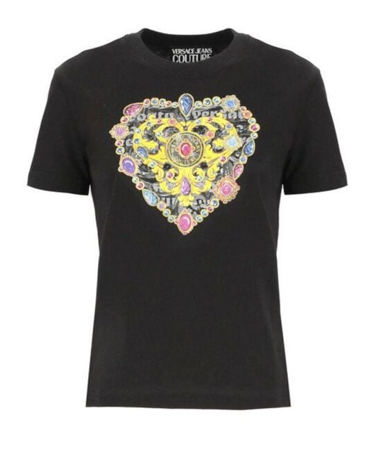 T-shirt di Versace in Black