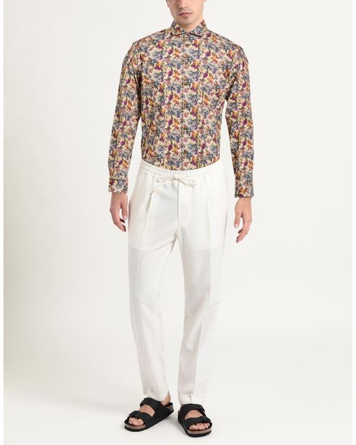 Camisa Mosca_ de hombre de color White