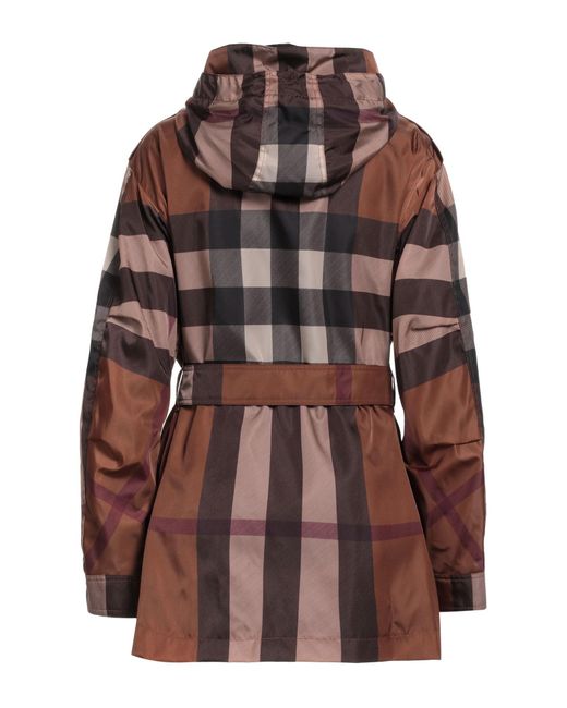 Burberry Brown Overcoat & Trench Coat