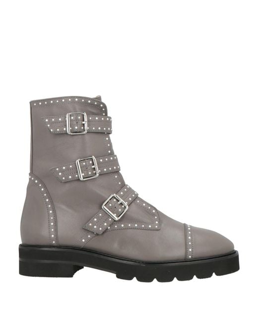 Stuart Weitzman Gray Ankle Boots