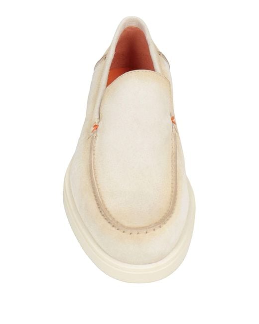 Santoni Natural Loafer for men