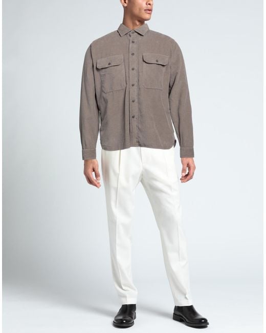 Camisa Xacus de hombre de color Gray