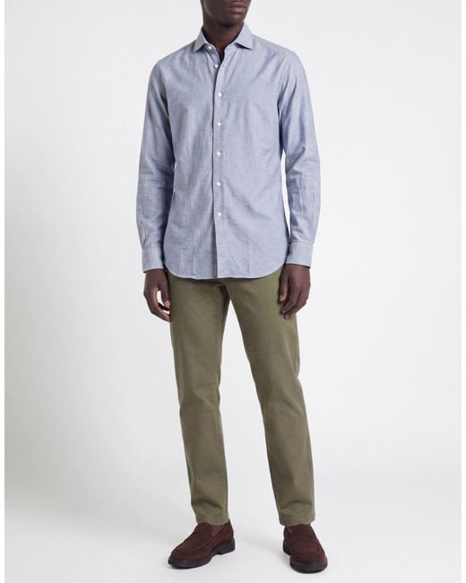 Camisa Glanshirt de hombre de color Blue