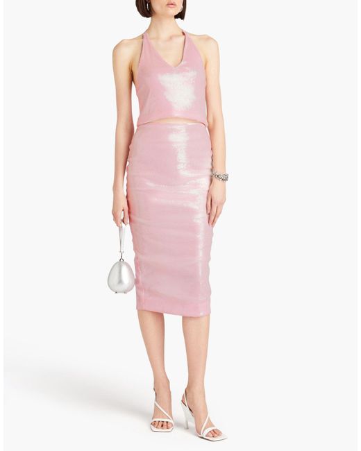 ROTATE BIRGER CHRISTENSEN Pink Top