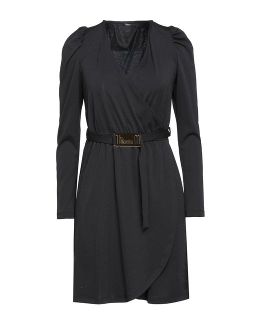 Hanita Black Short Dress