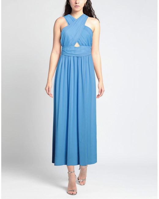 Hanita Blue Maxi Dress