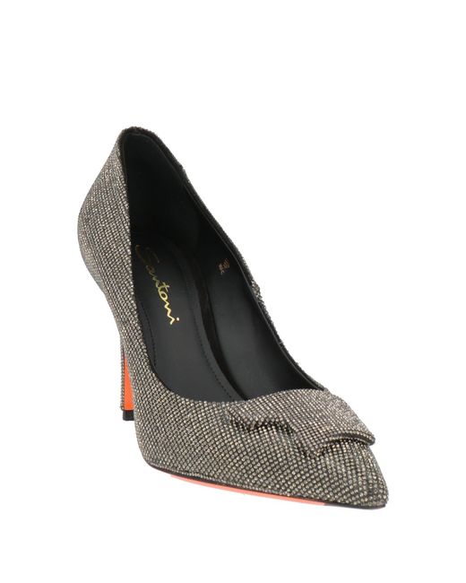 Santoni Gray Pumps