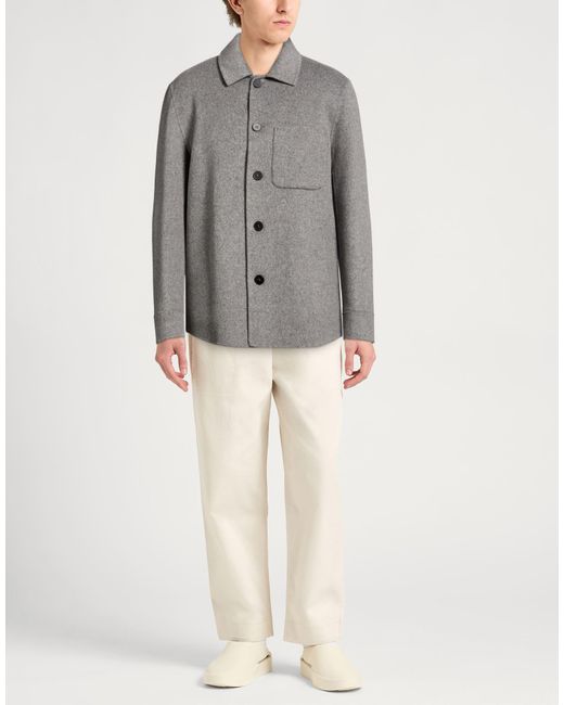 Alpha Studio Gray Jackets for men