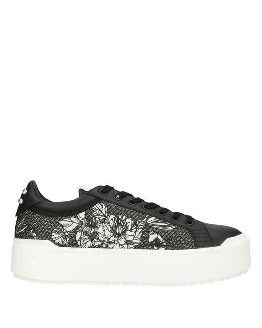 Rucoline Black Sneakers Leather, Textile Fibers