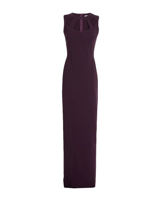 La Petite Robe Di Chiara Boni Purple Maxi Dress