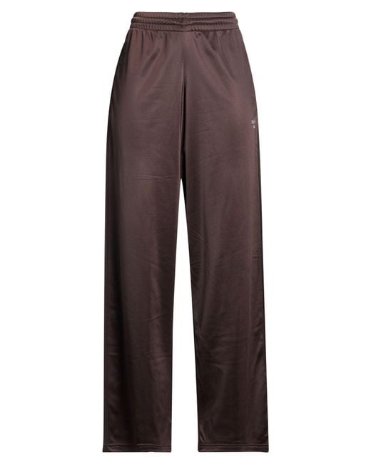 Martine Rose Brown Pants Polyester, Triacetate