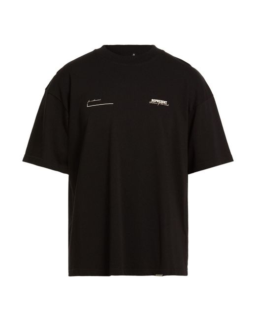 Represent T-Shirts in Black für Herren