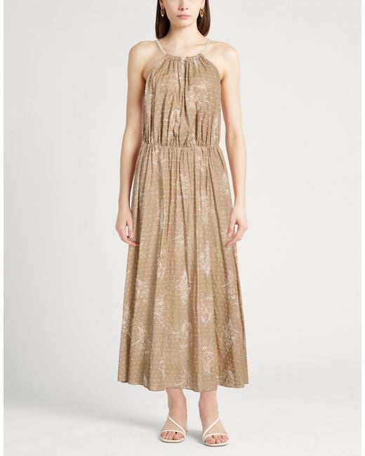 Ballantyne Natural Maxi Dress Cotton