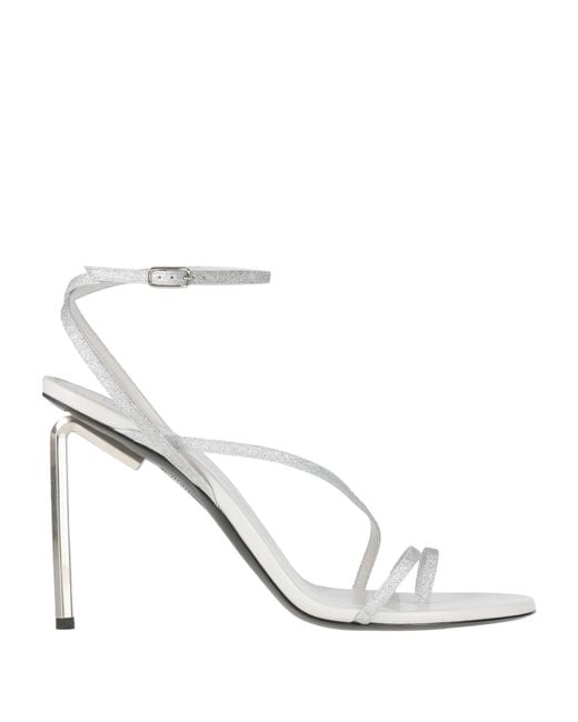 Off-White c/o Virgil Abloh White Thong Sandal