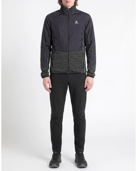 Odlo Blue Jacket Polyester, Elastane for men