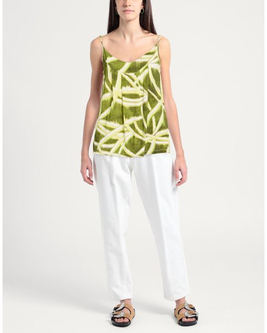 LABABI Green Top Viscose, Elastane