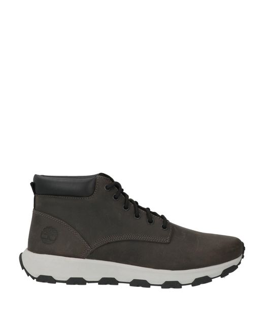Timberland Black Ankle Boots for men