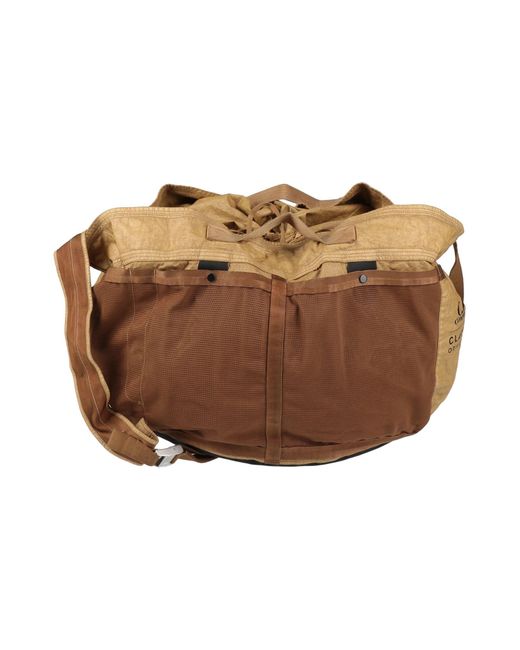 C P Company Brown Duffel Bags for men