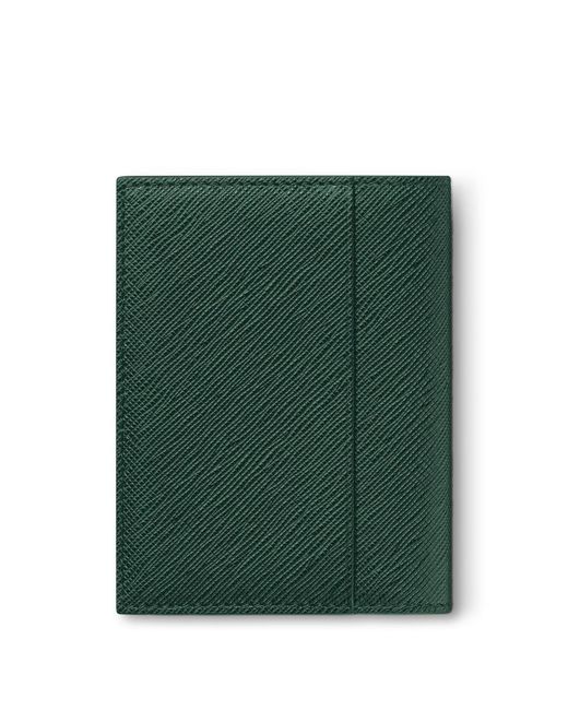 Montblanc Green Dark Document Holder Soft Leather for men