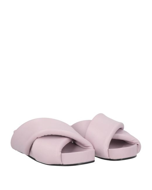 Jil Sander Pink Sandals