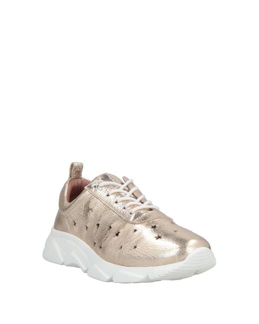 NA1964 Natural Lead Sneakers Soft Leather