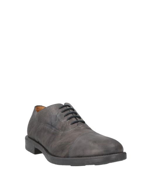 Antica Cuoieria Gray Lace-up Shoes for men
