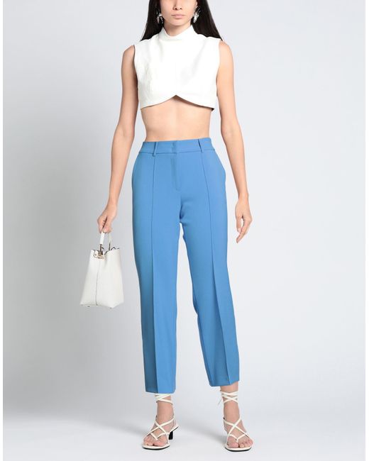 Cambio Blue Trouser