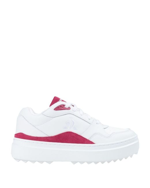Le Coq Sportif White Trainers