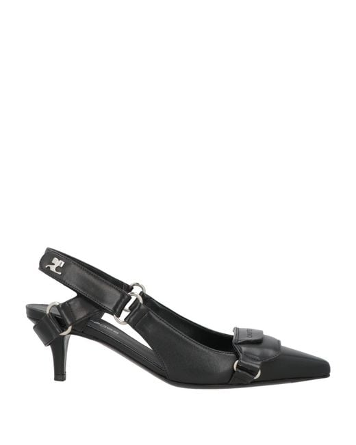 Courreges Black Pumps