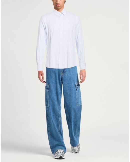 North Sails White Shirt Cotton, Linen for men