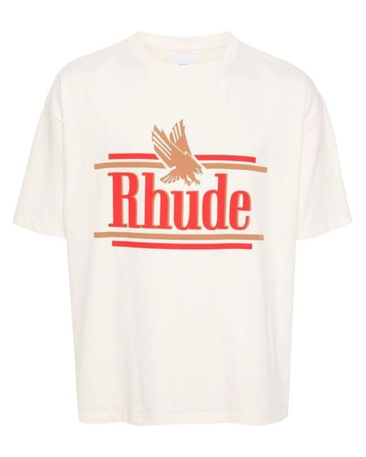 T-shirt di Rhude in White da Uomo