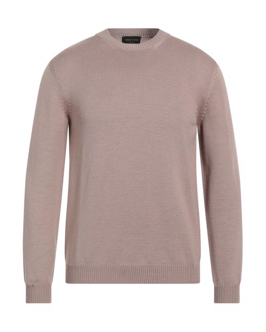 Roberto Collina Pink Sweater for men
