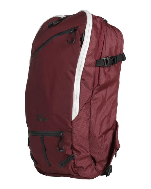 Jack Wolfskin Red Backpack Polyamide, Cordura