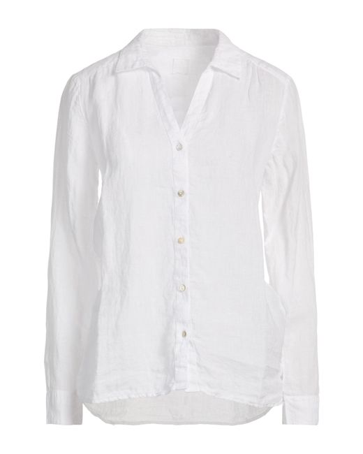120% Lino White Shirt Linen