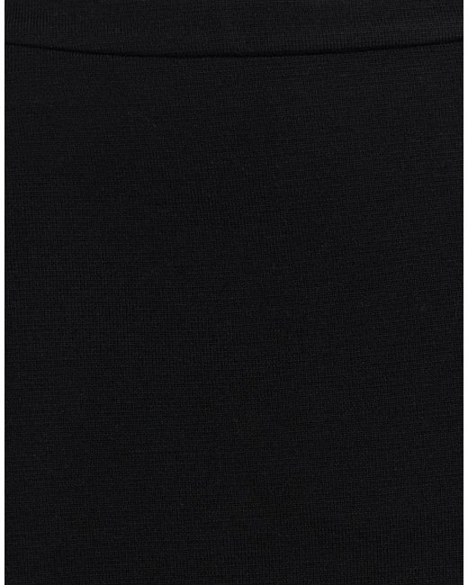 Roberto Collina Black Mini Skirt