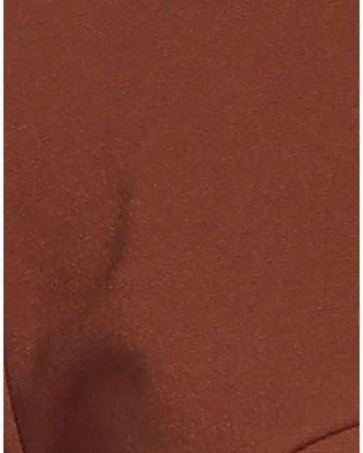 SEVENTY VENEZIA Brown Top Polyester, Elastane