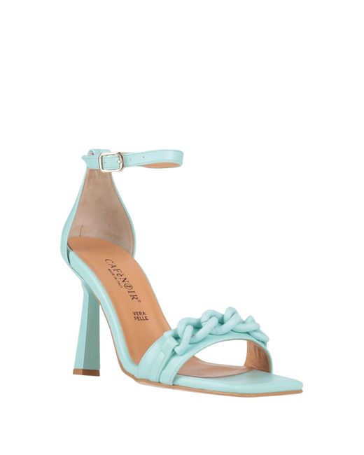 CafeNoir Blue Sandals