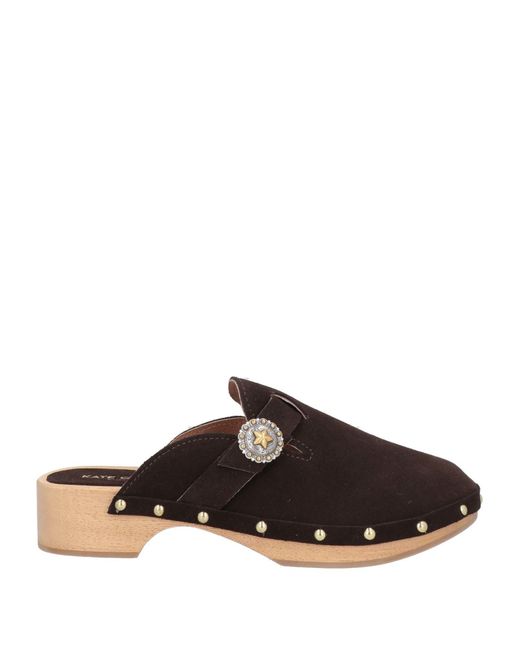 KATE CATE Brown Mules & Clogs