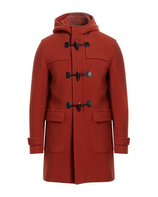 Herno Red Coat for men