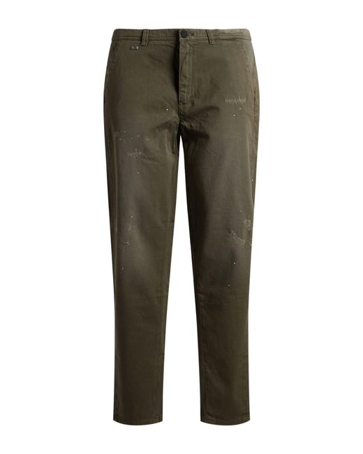 Tramarossa Green Pants Cotton, Elastane for men