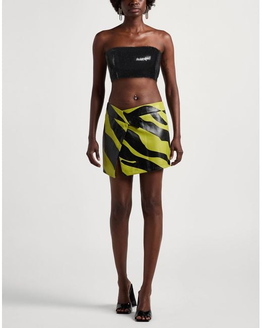 David Koma Black Top Polyamide, Elastane