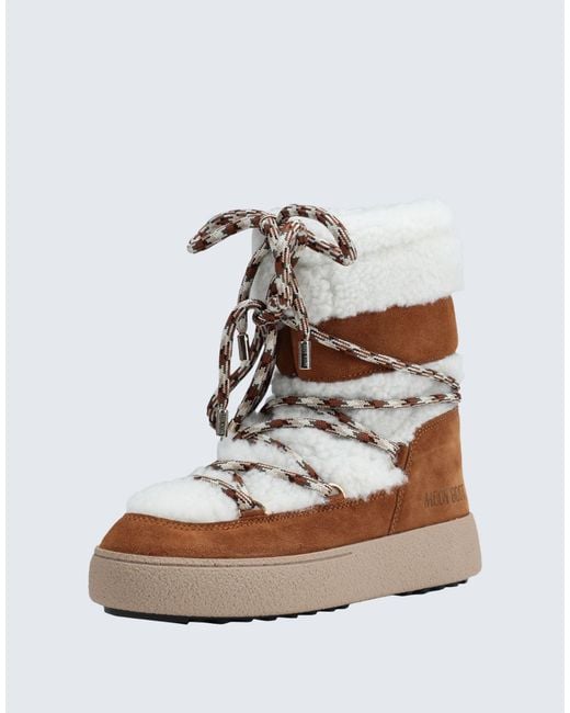 Moon Boot Brown Ankle Boots