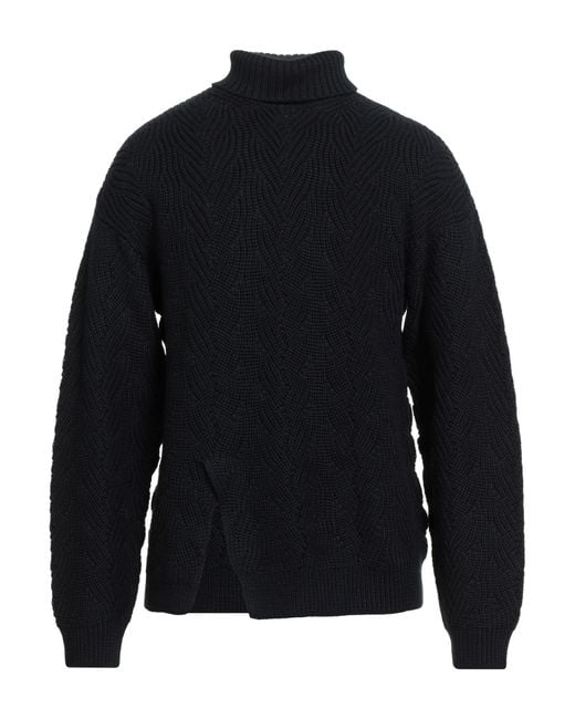 Emporio Armani Blue Turtleneck for men