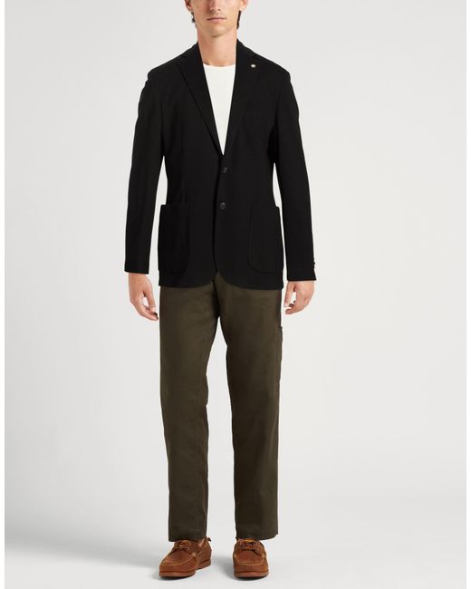 Manuel Ritz Black Blazer for men